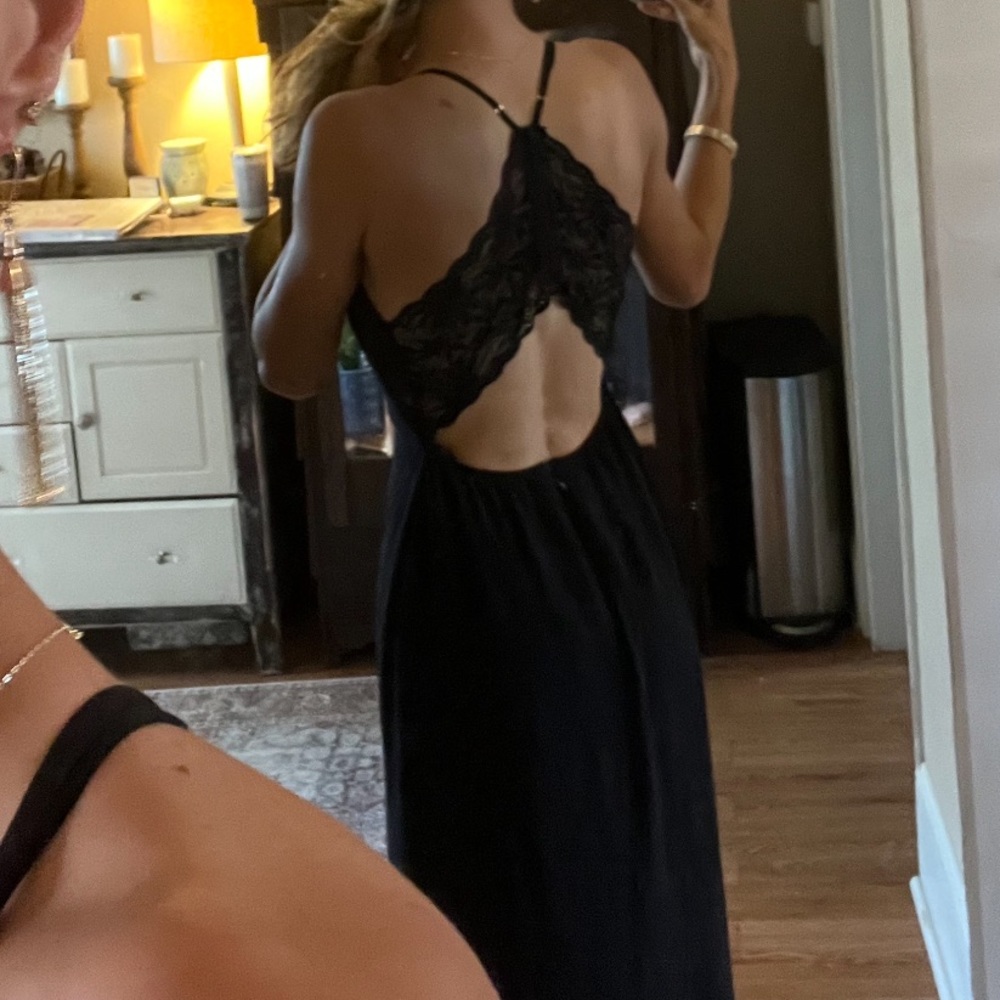 Lulus black cocktail dress